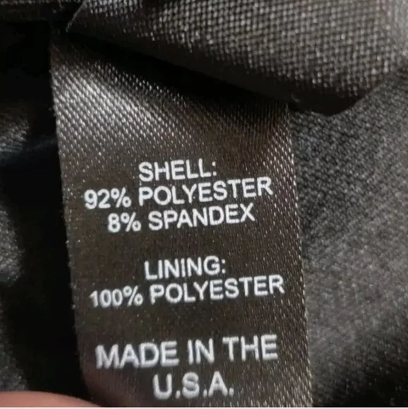 IGIGI Solid Black Stretchy Faux Wrap Dress Formal Cocktail Plus Size 18/20 - Picture 13 of 14